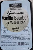 Mängden socker i Crème glacée vanille bourbon sans sucre