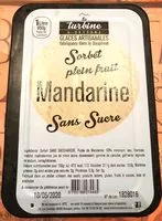 Mängden socker i Sorbet mandarine