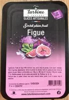 Mängden socker i Sorbet plein fruits Figue