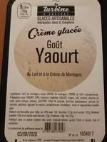 Mängden socker i Crème glacée goût yaourt