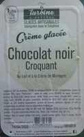 Mängden socker i Crème glacée chocolat noir croquant