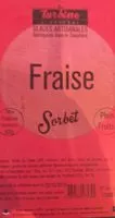 Mängden socker i Sorbet Fraise