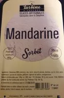 Mängden socker i Sorbet Mandarine