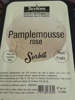 Mängden socker i Sorbet Pamplemousse rose