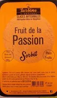 Mängden socker i Sorbet fruit de la passion