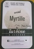 Mängden socker i Sorbet Myrtille 1 L
