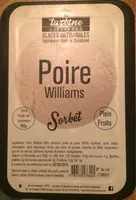 Mängden socker i Sorbet Poire