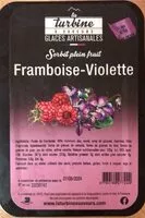 Mängden socker i Sorbet plein fruit Framboise-Violette