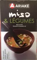 Mängden socker i Miso & Légumes