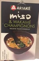 Mängden socker i Miso & wakamé champignons