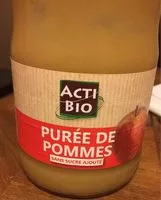 Mängden socker i Purée de pommes