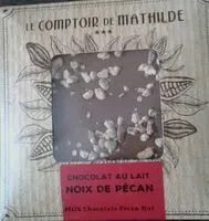 Mängden socker i Chocolat Mathilde Carré Lait Noix De Pécan Caramélisés