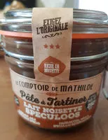 Mängden socker i Pâte à Tartiner Lait Noisette Spéculoos