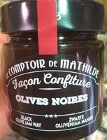 Mängden socker i Olives Noires Façon Confiture