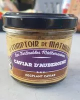 Mängden socker i Caviar d'aubergine
