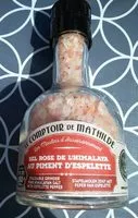 Mängden socker i Sel Rose de l'Himalaya au piment d'Espelette