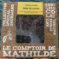 Mängden socker i Chocolat Noir Grué de Cacao