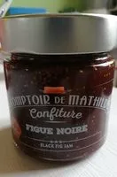 Mängden socker i Confiture de figue noire