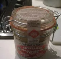 Mängden socker i Moutarde tomates séchées & basilic