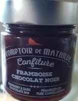Mängden socker i Confiture framboise chocolat noir