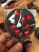 Mängden socker i Sucette noir coeur mathilde