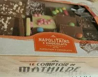 Mängden socker i Napolitains 3 chocolats