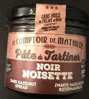 Mängden socker i Pâte à tartiner noir noisette
