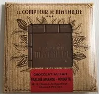 Mängden socker i Chocolat au Lait - Praliné amande-noisette