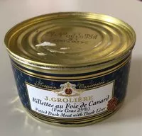 Mängden socker i Rillettes au foie de canard
