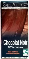 Mängden socker i Chocolat Noir 95% de Cacao - Grand Cru - Équateur