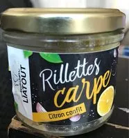 Mängden socker i Rillettes carpe citron confit