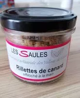 Mängden socker i Rillettes de canard effiloché à la main