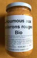 Mängden socker i Houmous aux poivrons rouges Bio