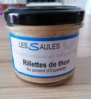 Mängden socker i Rillettes de thon au piment d'Espelette