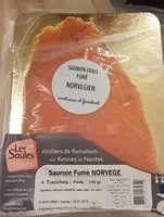 Mängden socker i Saumon frais fumé Norvegien