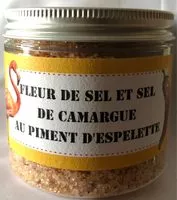 Mängden socker i Fleur de sel de camargue au piment d'espelette