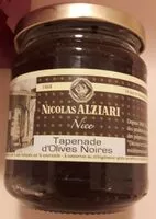 Mängden socker i Tapenade d'olives noires