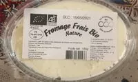Mängden socker i Fromage frais bio nature