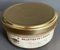 Mängden socker i Rillettes de Canard