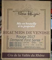 Mängden socker i Beaumes de Venise