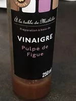 Mängden socker i Vinaigre Pulpe de Figue