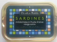 Mängden socker i Sardines millésimées à l'huile d'olive vierge extra