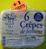 Mängden socker i Crêpes Froment