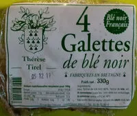 Mängden socker i Galettes de blé noir