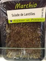 Mängden socker i Salade de lentilles