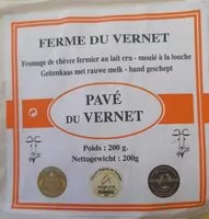 Mängden socker i Pavé du Vernet