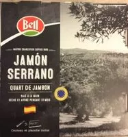 Mängden socker i Quart de Jambon serrano