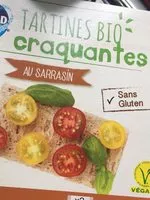 Mängden socker i Tartines bio craquantes