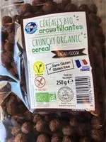 Mängden socker i Cereales bio croustillantes