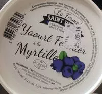 Mängden socker i Yaourt fermier à la myrtille